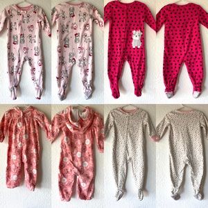Carter’s Fleece Footed Pajamas and Jumpsuit Girl